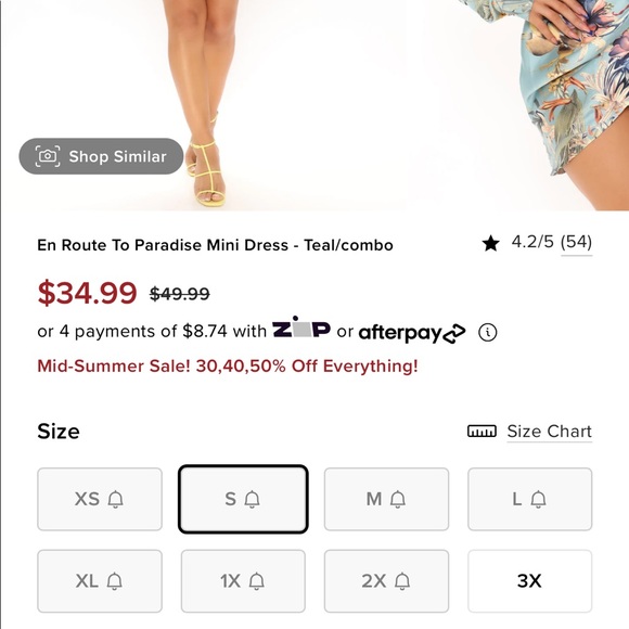 Paradise Mini Dress - Picture 7 of 7